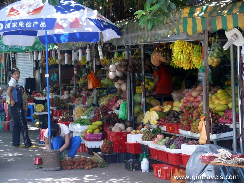 Fruit Market in Sanya