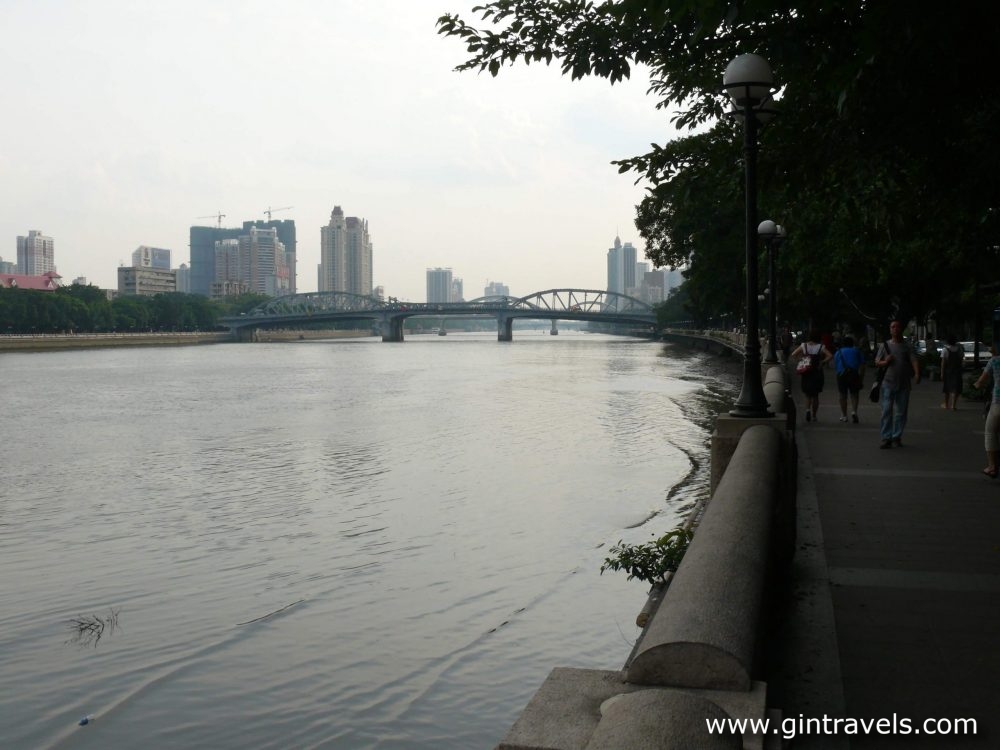 Guangzhou by the river
