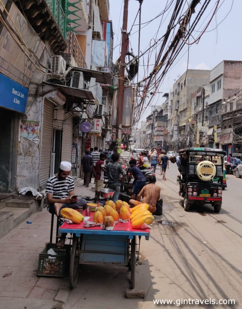 Old Delhi streets