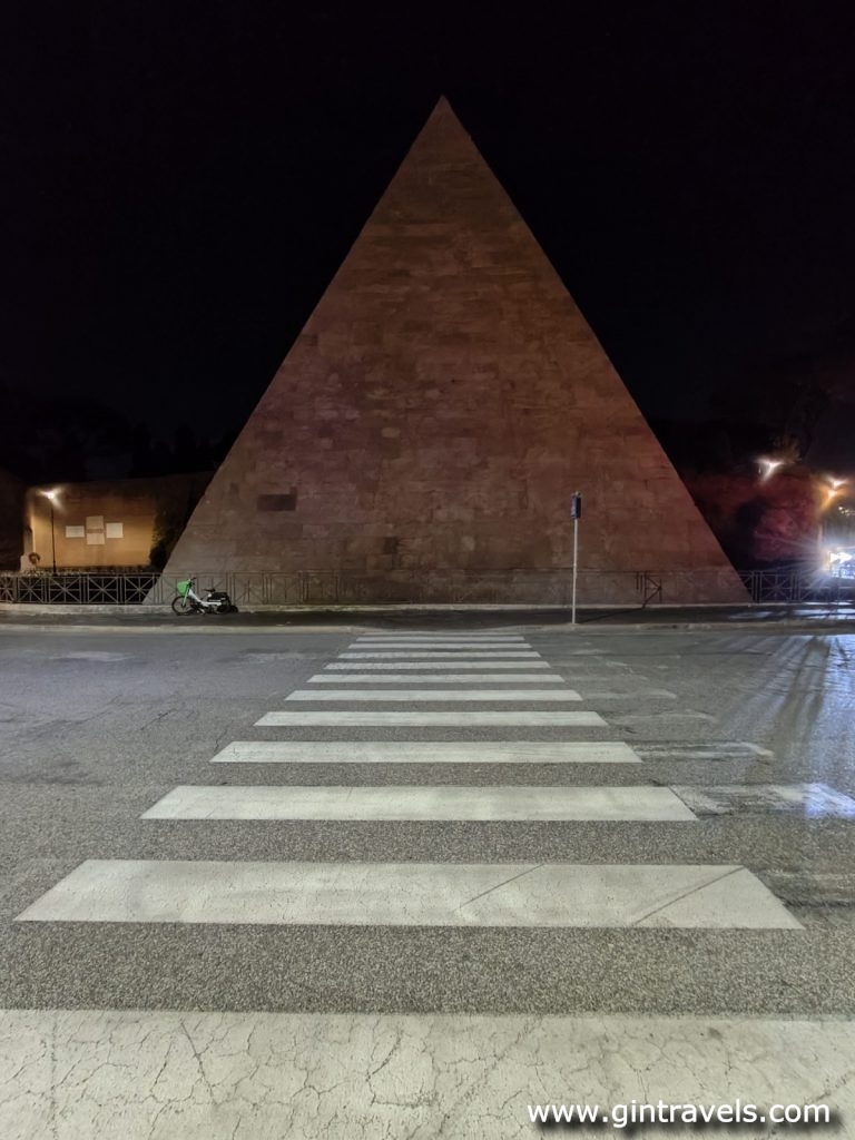 Pyramid of Caius Cestius (Piramide di Caio Cestio)