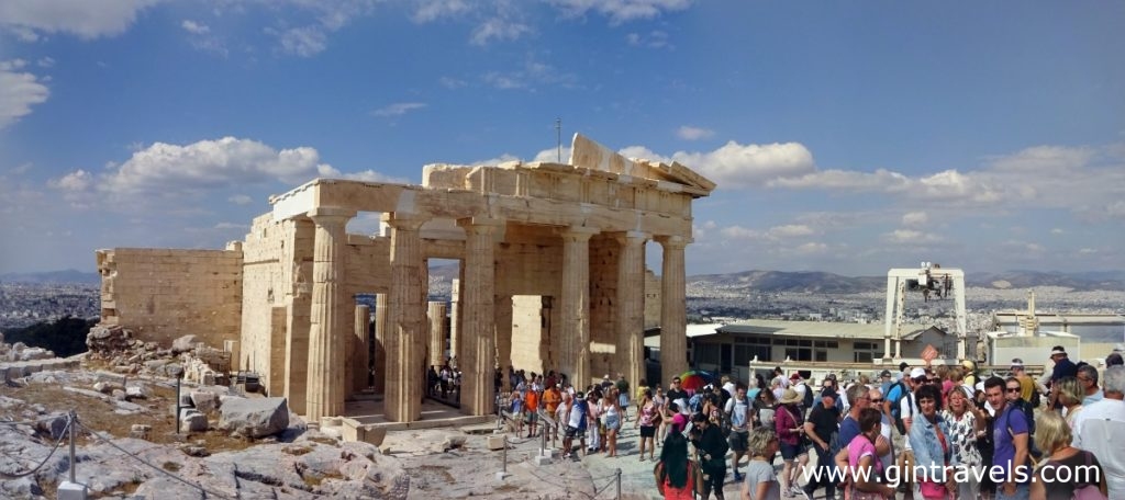 Main entrance of Acropolis, Athens